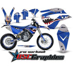 Husaberg FE 390 Dirt Bike Blue War Hawk Vinyl Kit Fits 2009-2011