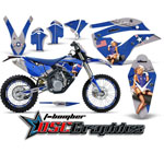 Husaberg FE 390 2009-2011 Dirt Bike Blue T-bomber Vinyl Kit