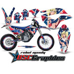 2009-2011 Husaberg FE 390 Dirt Bike Redel Vinyl Kit