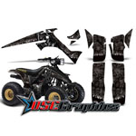 All Years Suzuki LT230 ATV Black Reaper Sticker Kit - DSC-556465769R