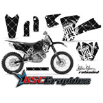 KTM C1 EXC Dirt Bike White Reloaded Sticker Kit Fits 2003-2004