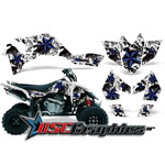 Suzuki LTR450 ATV Blue Northstar Graphic Sticker Kit Fits 2005-2007