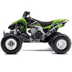 Kawasaki KFX450 2007-2012 ATV Monster Energy Graphic Kit - FE-15-12174