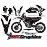 KTM C7 SX 2011Motocross Black Reloaded Sticker Kit