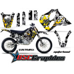 KTM C0 LC4 Four Stroke 1993-1997 Motocross Black Motorhead Graphic Kit