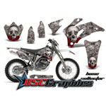 2007-2011 Yamaha Banshee WR Motocross White Bone Collector Vinyl Kit