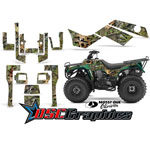 ATV Mossy Oak Obsession Vinyl Graphic Kit Fits Kawasaki Bayou 250