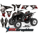 Honda TRX 700XX ATV Black Bone Collector Graphic Kit - DSC-556465400Q