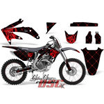 Reloaded Red 2002-2004 Honda CRF 450R Off Road Decal Graphic Wrap Kit