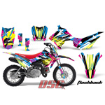 Flash Back 2013 Honda CRF110 Off Road Decal Graphic Wrap Kit