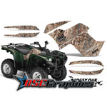 Yamaha Banshee Grizzly 550 2007-2011 ATV Mossy Oak Duck Blind Graphic Kit