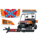 Polaris UTV General Lee Vinyl Wrap Kit Fits Ranger 500 XP 2005-2008