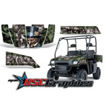 Polaris Ranger 500 XP 2005-2008 UTV Green MadHatter Vinyl Wrap Kit