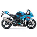 Streetbike Blue Complete Graphic Kit Fits 2007-2008 Suzuki GSXR 1000