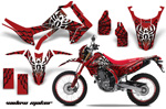 2013 Enduro Honda CRF 250L Widow Maker Red and Black Moto Vinyl Graphic Wrap Kit