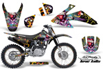 Love Kills Motocross Black Decal Graphic Wrap Kit 2003-2012 CRF 150F