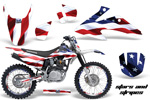 Stars and Stripes Moto 2003-2012 CRF 150F Vinyl Graffix Wrap Kit