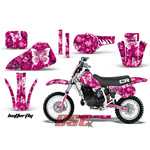 Butterfly Pink Moto 1984-1985 Honda CR60 Vinyl Graphic Wrap Kit