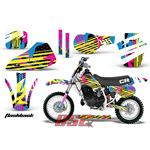 Flask Back Motocross Decal Graphic Wrap Kit 1984-1985 Honda CR60