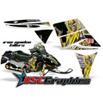 Ski Doo Rev Snow Mobile Iron Maiden Kills Vinyl Wraps