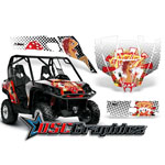 CanAm Side X Side Jackpot Vinyl Graphics Kit Fit BPR Commander 1000 2011