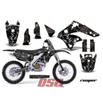 Reaper Black 2006-2008 Kawasaki KXF250 Off Road Decal Graphic Wrap Kit