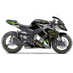 2009-2011 Streetbike Outlined Rockstar Complete Graphic Kit Fits Kawasaki Ninja 650 - FE-16-15112-OS