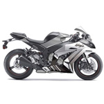 2009-2011 Street Bike Grey Complete Graphic Kit Fits Kawasaki Ninja 650 - FE-15-15112-BW