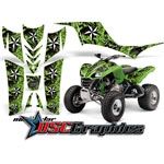 Kawasaki KFX700 2005-2011 ATV Green Northstar Vinyl Sticker Kit