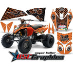 KTM 450 ATV Orange Vegas Baller Vinyl Graphic Kit 2008-2011