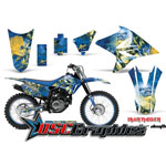 Yamaha Banshee TTR230 2005-2011 Motocross Live After Death Vinyl Sticker Kit