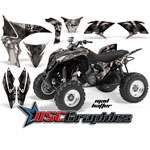 Honda TRX 700XX ATV Silver Madhatter Graphic Kit Fits