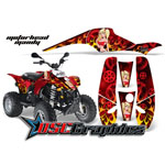 Polaris Quad MotorHead Mandy Vinyl Graphics Fit Scrambler 200 2002-2007