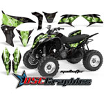 Honda TRX 700XX ATV Green Mad Hatter Graphic Kit