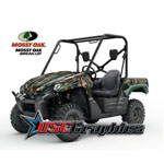 Kawasaki UTV Mossy Oak Vinyl Stickers Kit Fits Teryx 750 2007-2009