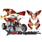 Polaris Outlaw 450 2009-2011 Four Wheeler MotorHead Mandy Vinyl Stickers