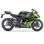 2008-2010 Sport Bike Green Complete Graphic Kit Fits Kawasaki ZX-10R - FE-15-15128-A