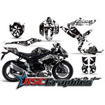 Suzuki GSXR 600 Sport Bike Northstar Graphic Kit Fits 2008-2010