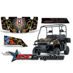 2005-2008 Polaris Ranger 700 XP UTV Pirates Vinyl Wrap Kit