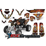 ATV Pirates Graphic Stickers Fit Polaris Predator 500