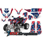 Polaris Predator 500 ATV Rebel Graphic Stickers