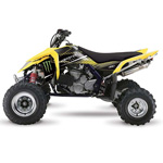 Suzuki Utility Vehicle Monster Energy Graphic Kit Fits LT-450 2006-2012