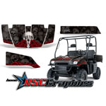 Polaris Ranger 500 XP 2005-2008 UTV Black Bone Collector Vinyl Wrap Kit