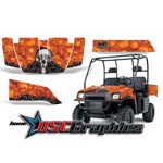 Polaris UTV Orange Bone Collector Vinyl Wrap Kit Fits Ranger 500 XP 2005-2008