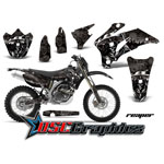 Yamaha Banshee WR Motocross Black Reaper Vinyl Kit Fits 2007-2011