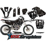 Yamaha Banshee WR 1998-2002 Motocross Black Reaper Vinyl Graphic Kit