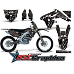 1996-1998 Suzuki RM Motocross Black Reaper Graphic Kit