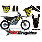 Suzuki RM 1996-1998 Motocross Yellow Reloaded Graphic Kit