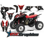 Honda TRX 700XX ATV Red Reaper Graphic Kit