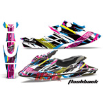 Sea Doo Bombardier XP Flash Back Jet Ski Graphic Wrap Kit 1994-1996